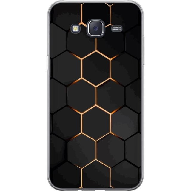 Mobile case for Samsung Galaxy J5 with Luxurious Pattern design