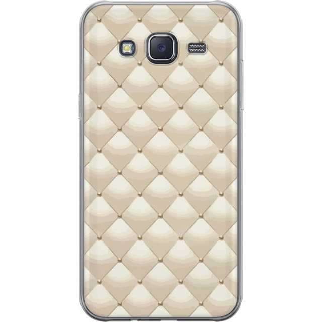 Mobile case for Samsung Galaxy J5 with Gold shine design