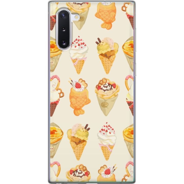 Mobile case for Samsung Galaxy Note10 with Glassy design