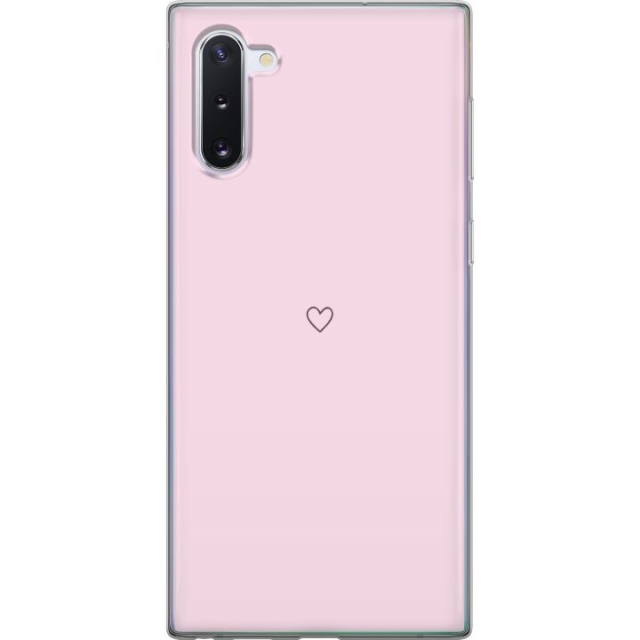Mobile case for Samsung Galaxy Note10 with Heart design