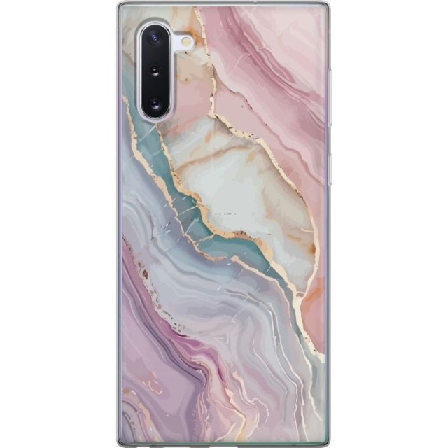 Mobile case for Samsung Galaxy Note10 with Marble design