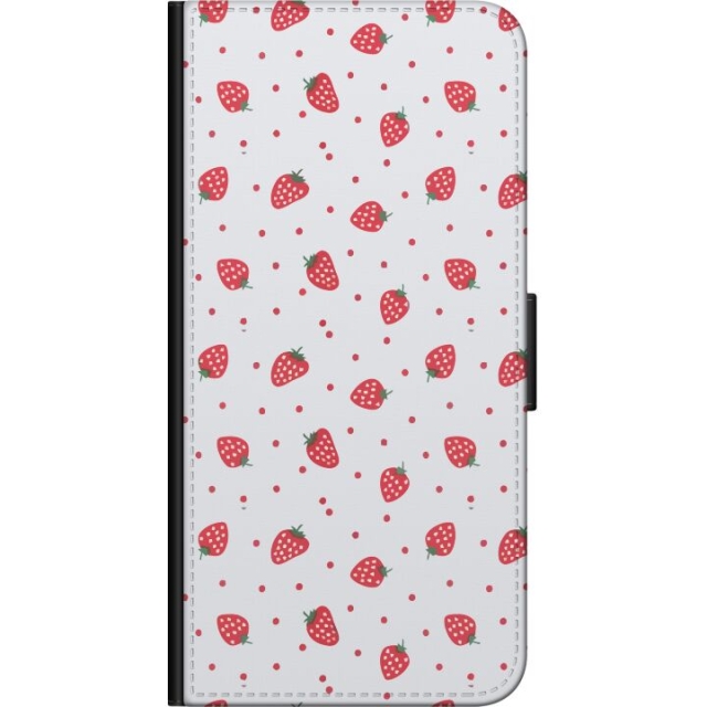 Wallet case for Samsung Galaxy Note10 Lite with Strawberries design