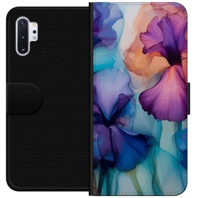 Wallet case for Samsung Galaxy Note10+ with Magical flowers design