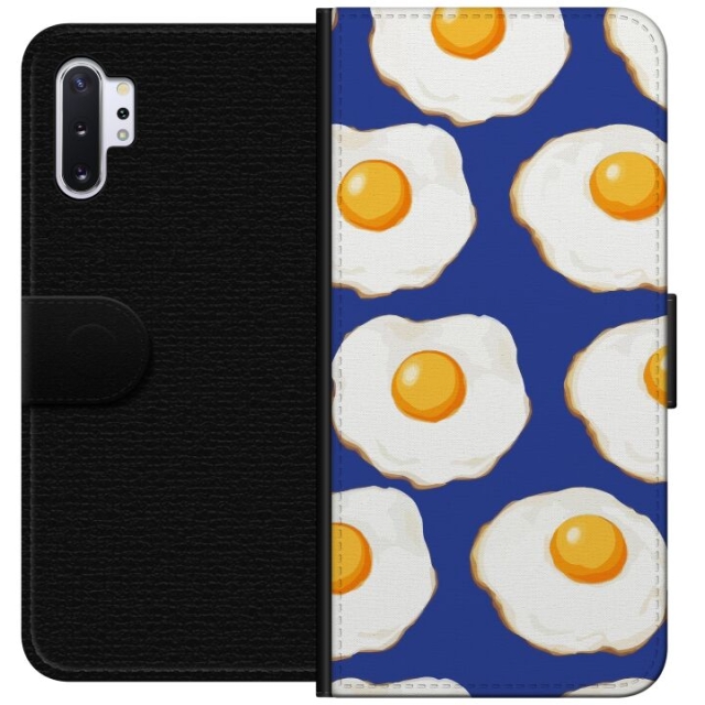 Wallet case for Samsung Galaxy Note10+ with Fried eggs design