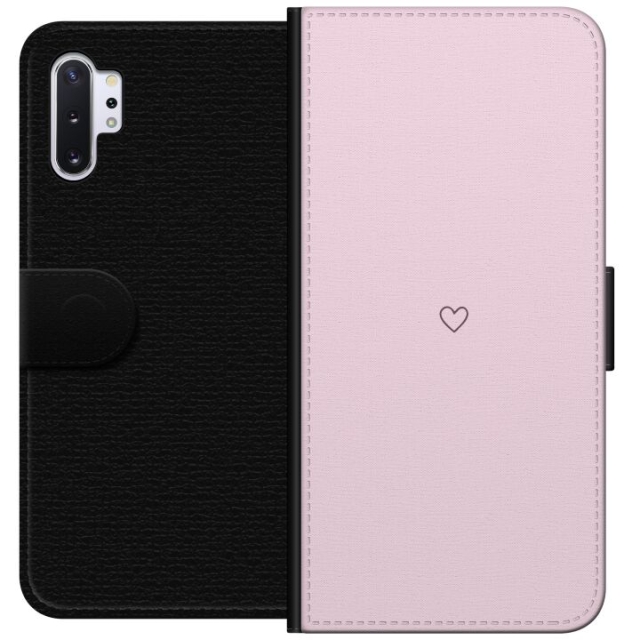 Wallet case for Samsung Galaxy Note10+ with Heart design