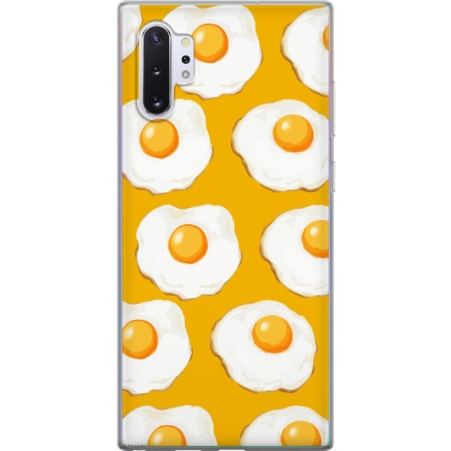 Mobile case for Samsung Galaxy Note10+ with Fried egg design