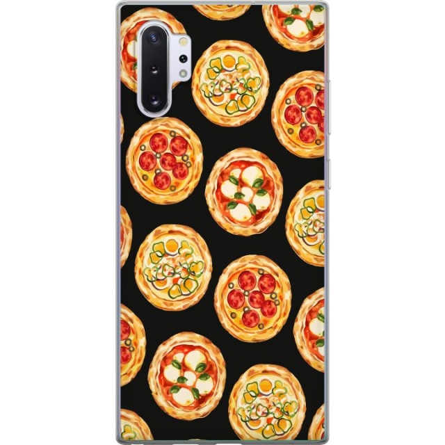 Mobile case for Samsung Galaxy Note10+ with Pizza design