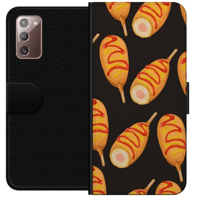 Wallet case for Samsung Galaxy Note20 with Chicken drumstick design