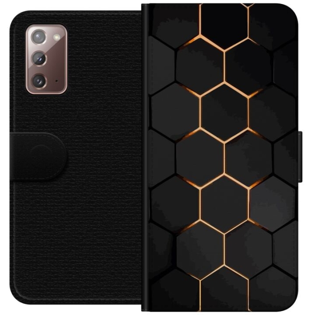 Wallet case for Samsung Galaxy Note20 with Luxurious Pattern design