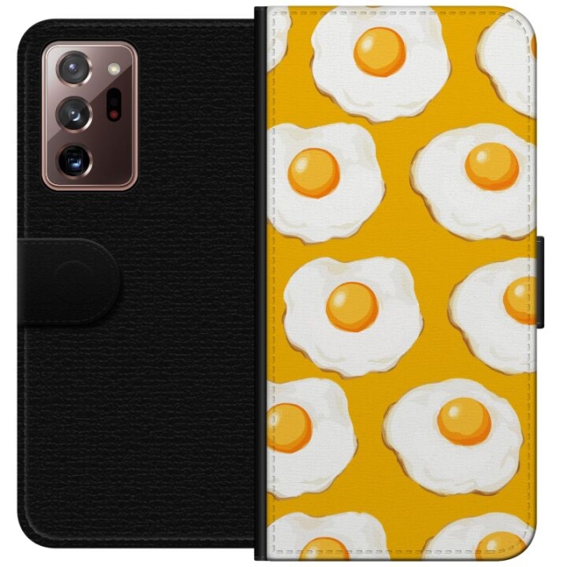 Wallet case for Samsung Galaxy Note20 Ultra with Fried egg design