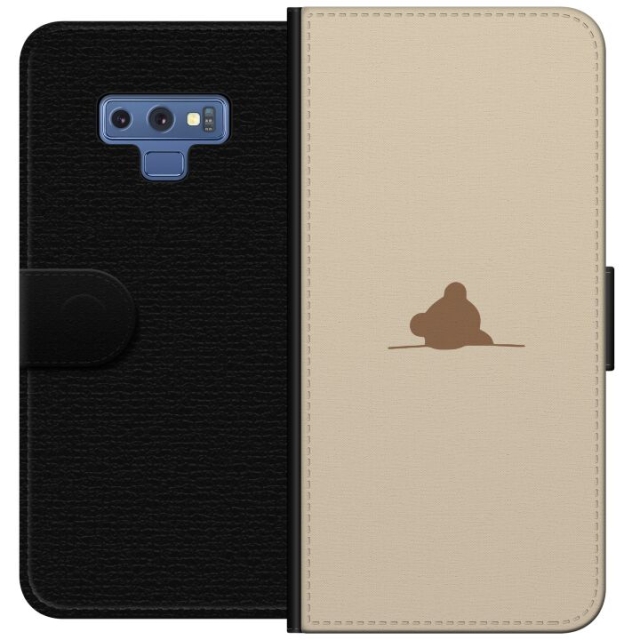 Wallet case for Samsung Galaxy Note9 with Nalle design