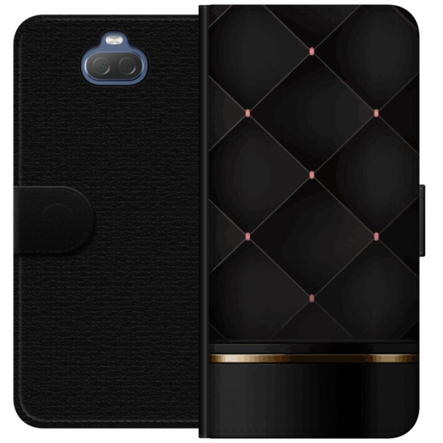 Wallet case for Sony Xperia 10 with Luxury line design