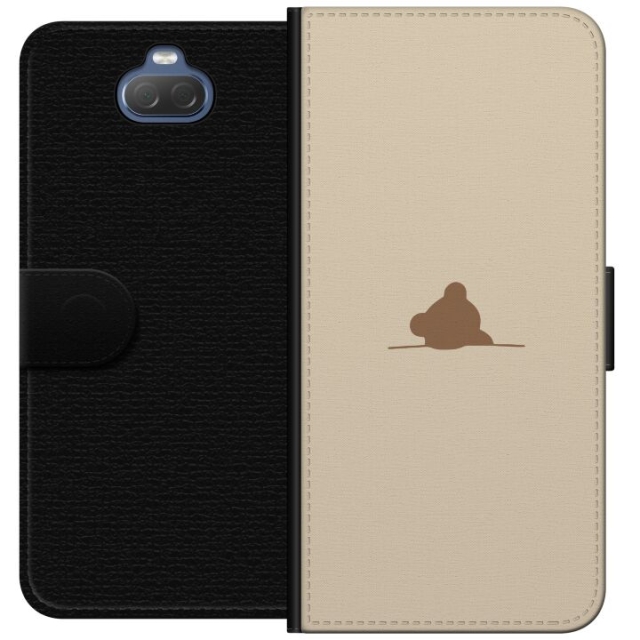 Wallet case for Sony Xperia 10 with Nalle design