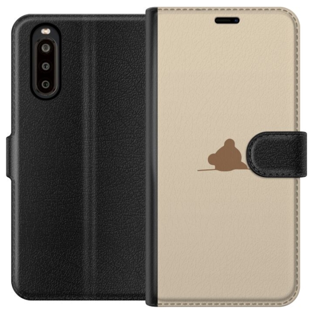 Wallet case for Sony Xperia 10 II with Nalle design