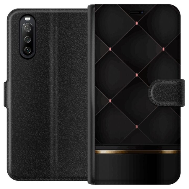 Wallet case for Sony Xperia 10 III with Luxury line design