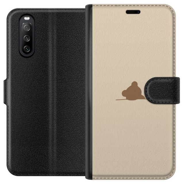 Wallet case for Sony Xperia 10 III with Nalle design