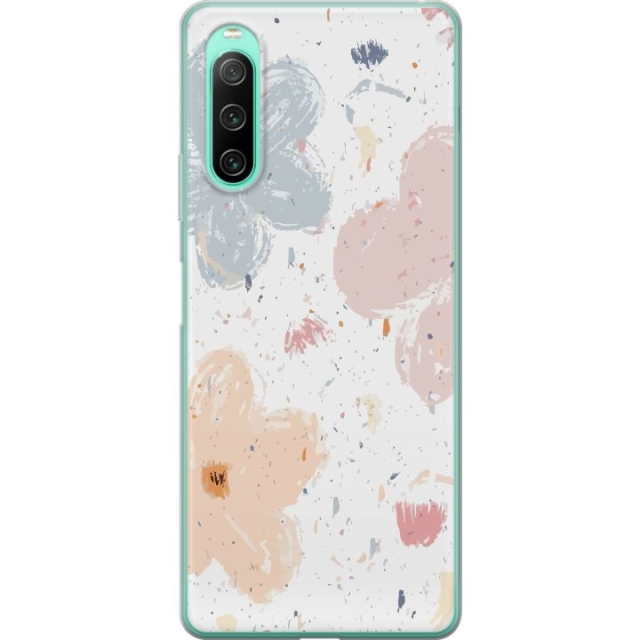 Mobile case for Sony Xperia 10 IV with Flowers design