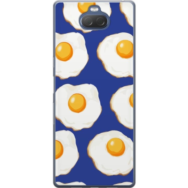 Mobile case for Sony Xperia 10 Plus with Fried eggs design