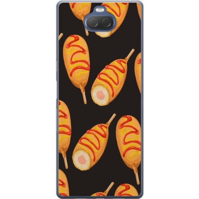 Mobile case for Sony Xperia 10 Plus with Chicken drumstick design