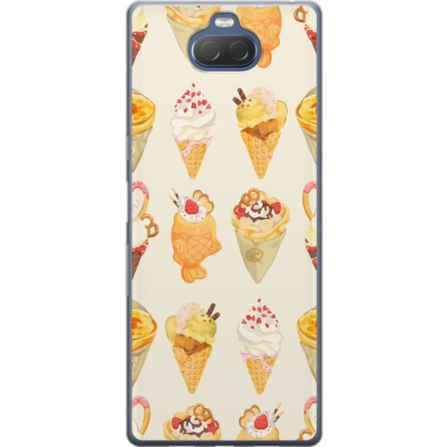 Mobile case for Sony Xperia 10 Plus with Glassy design