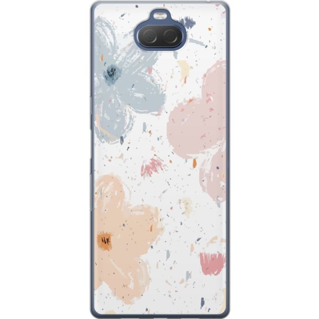 Mobile case for Sony Xperia 10 Plus with Flowers design