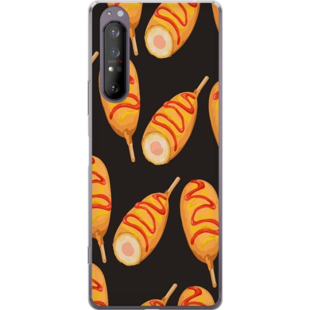Mobile case for Sony Xperia 1 II with Chicken drumstick design