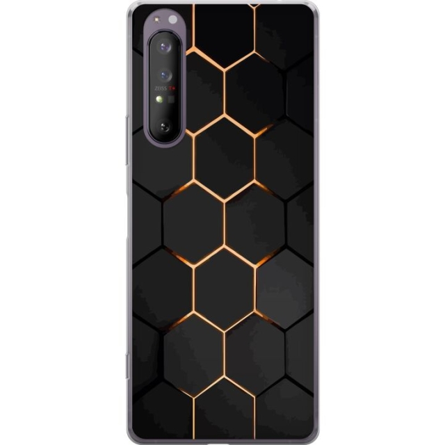Mobile case for Sony Xperia 1 II with Luxurious Pattern design