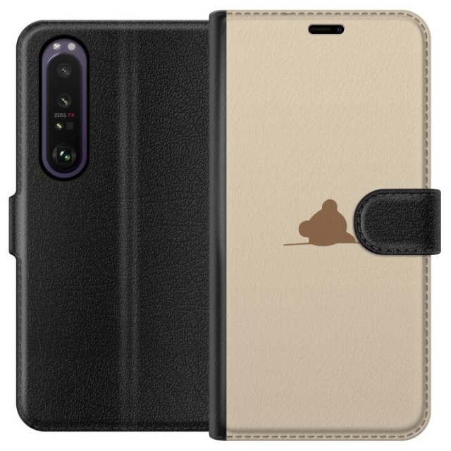 Wallet case for Sony Xperia 1 III with Nalle design