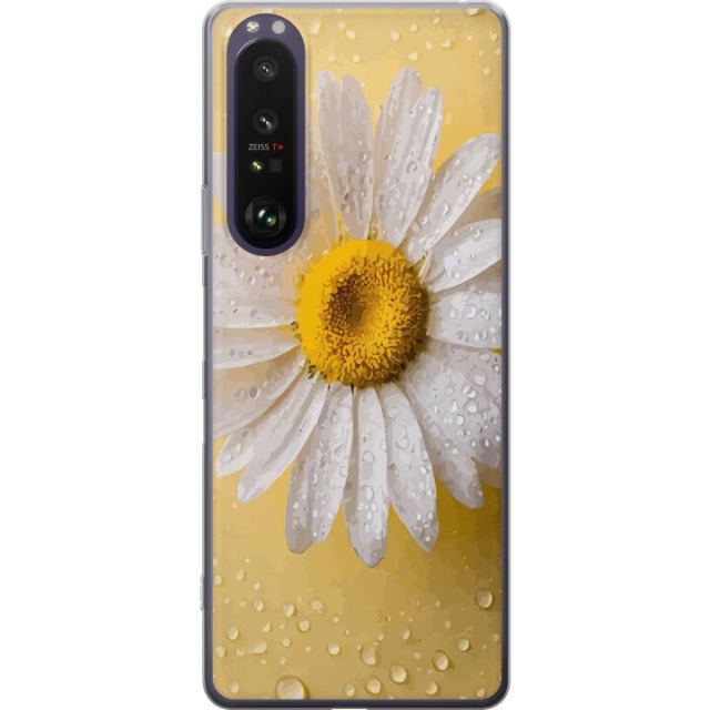 Mobile case for Sony Xperia 1 III with Porslinsblomma design