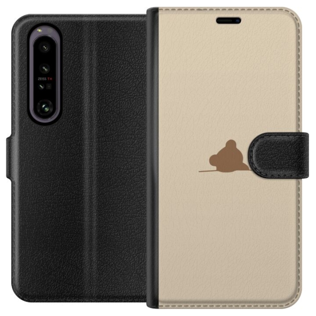 Wallet case for Sony Xperia 1 IV with Nalle design