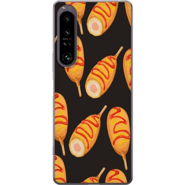 Mobile case for Sony Xperia 1 IV with Chicken drumstick design