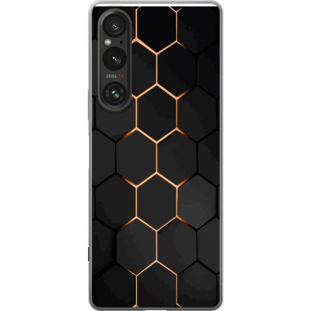 Mobile case for Sony Xperia 1 V with Luxurious Pattern design