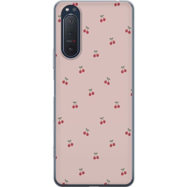 Mobile case for Sony Xperia 5 II with Cherry design