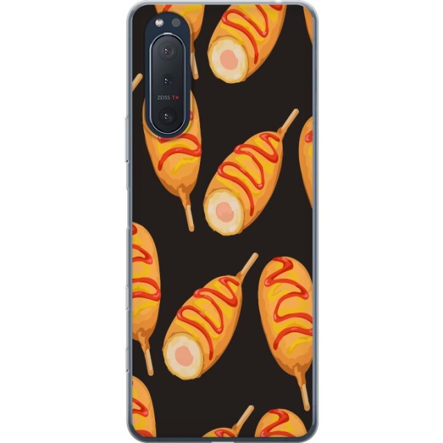 Mobile case for Sony Xperia 5 II with Chicken drumstick design