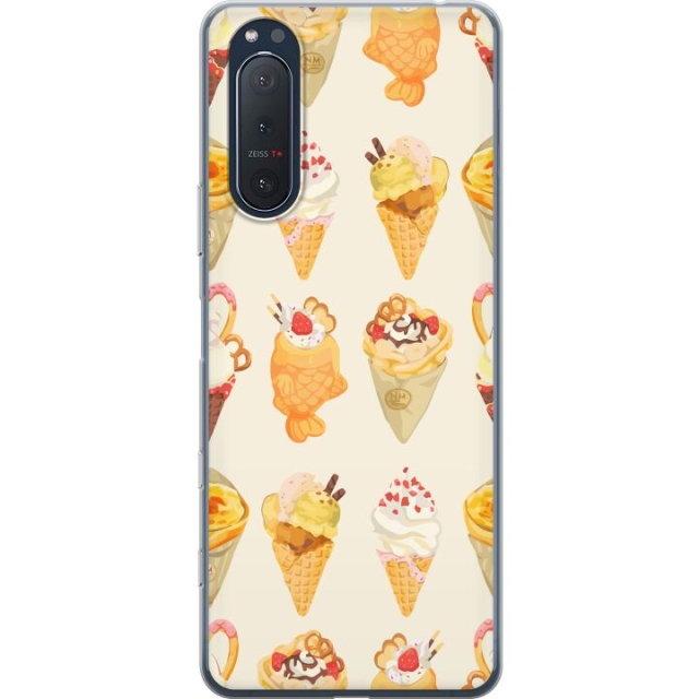 Mobile case for Sony Xperia 5 II with Glassy design