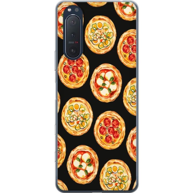 Mobile case for Sony Xperia 5 II with Pizza design