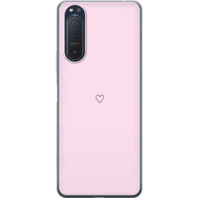 Mobile case for Sony Xperia 5 II with Heart design