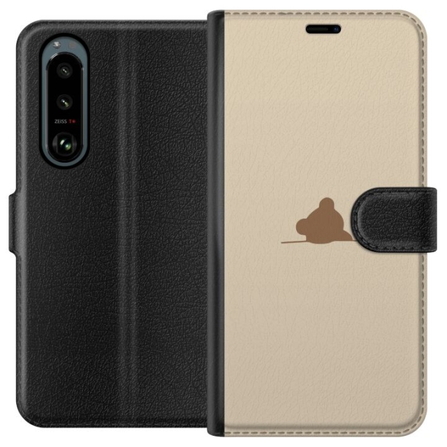 Wallet case for Sony Xperia 5 III with Nalle design
