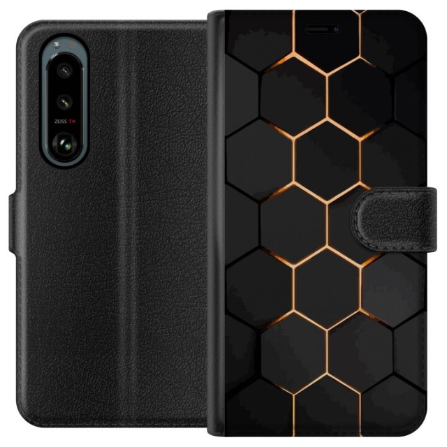 Wallet case for Sony Xperia 5 III with Luxurious Pattern design
