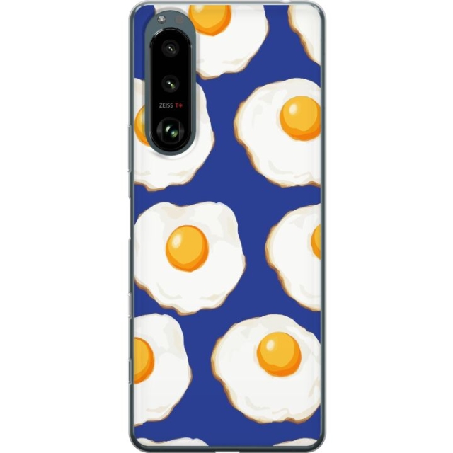 Mobile case for Sony Xperia 5 III with Fried eggs design