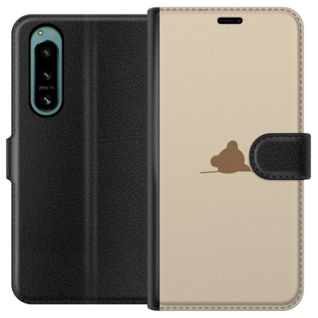 Wallet case for Sony Xperia 5 IV with Nalle design