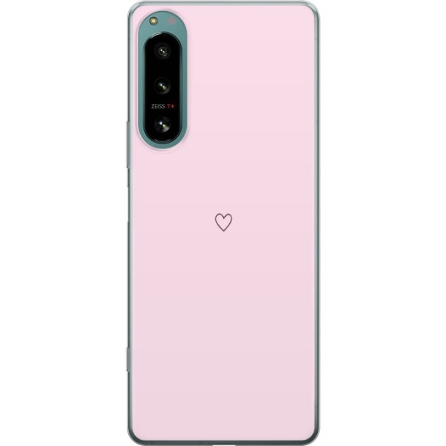 Mobile case for Sony Xperia 5 IV with Heart design
