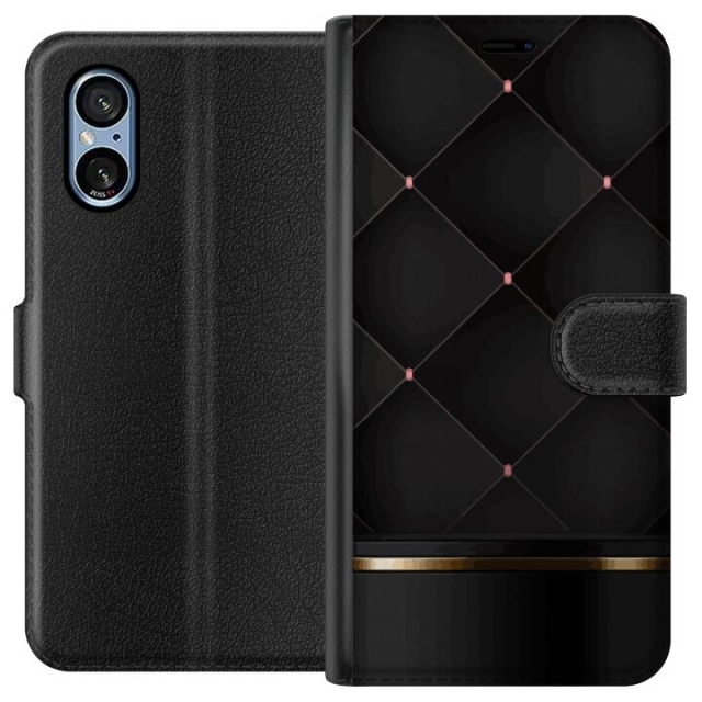 Wallet case for Sony Xperia 5 V with Luxury line design