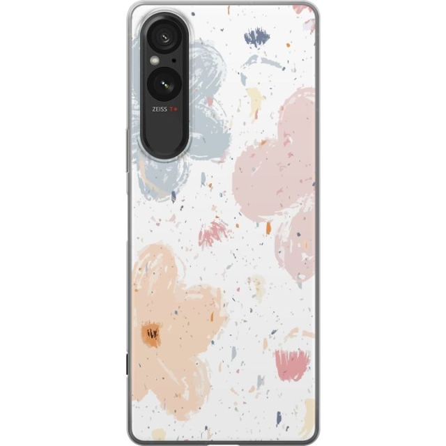 Mobile case for Sony Xperia 5 V with Flowers design