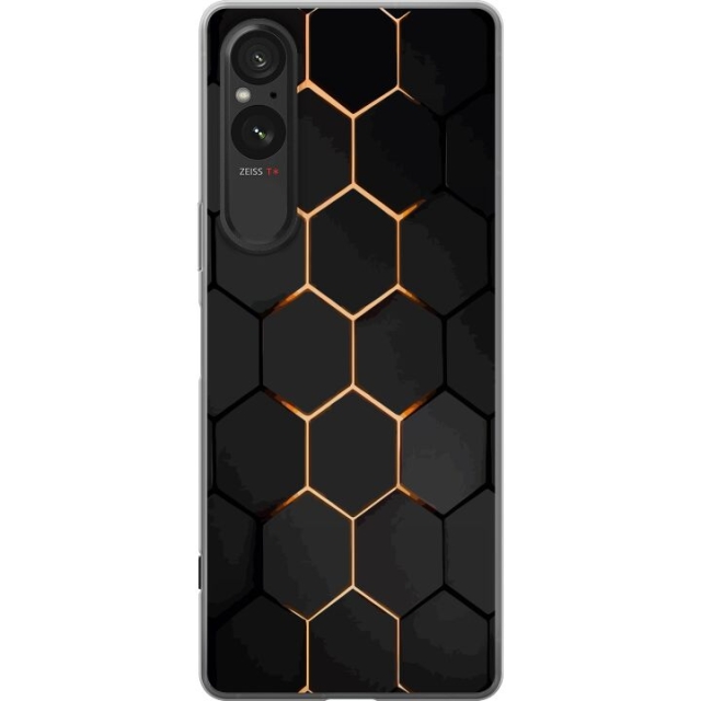 Mobile case for Sony Xperia 5 V with Luxurious Pattern design