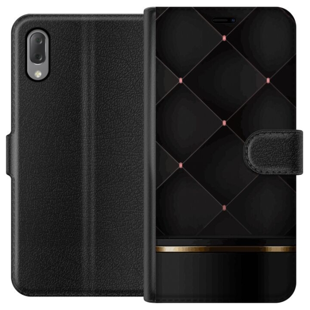 Wallet case for Sony Xperia L3 with Luxury line design