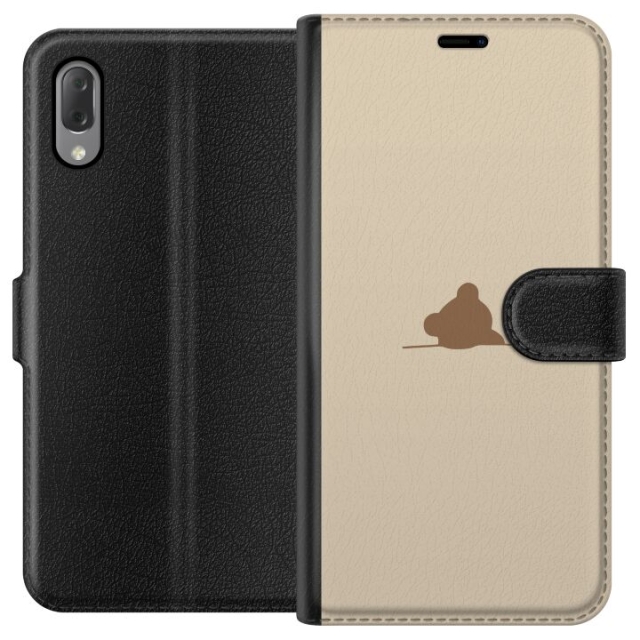 Wallet case for Sony Xperia L3 with Nalle design