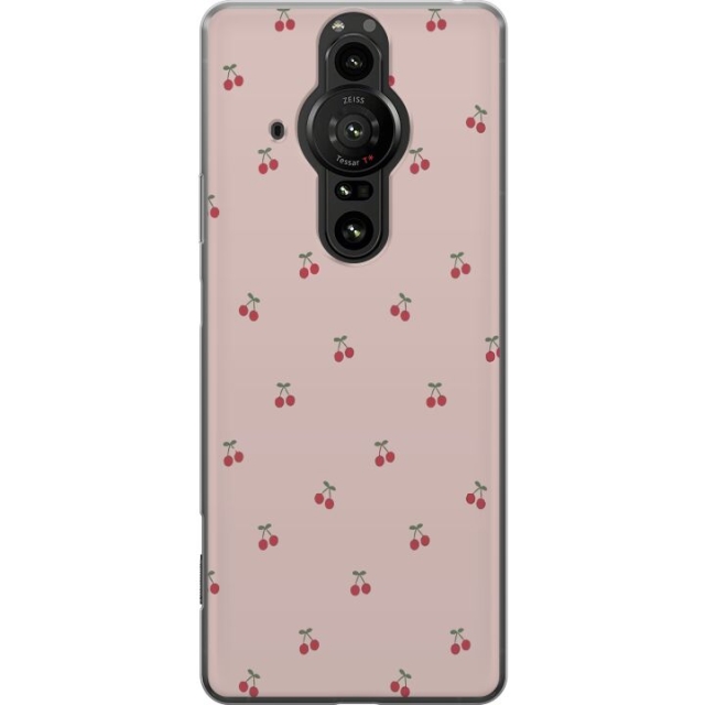 Mobile case for Sony Xperia Pro-I with Cherry design