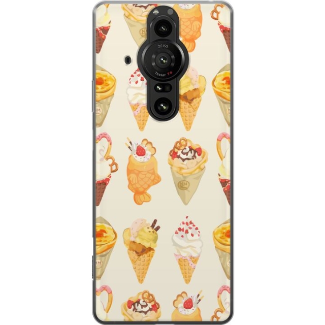 Mobile case for Sony Xperia Pro-I with Glassy design