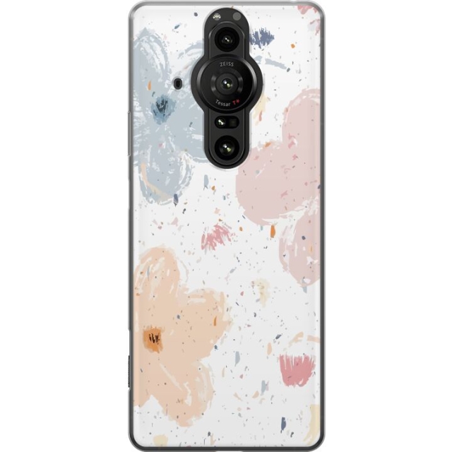 Mobile case for Sony Xperia Pro-I with Flowers design
